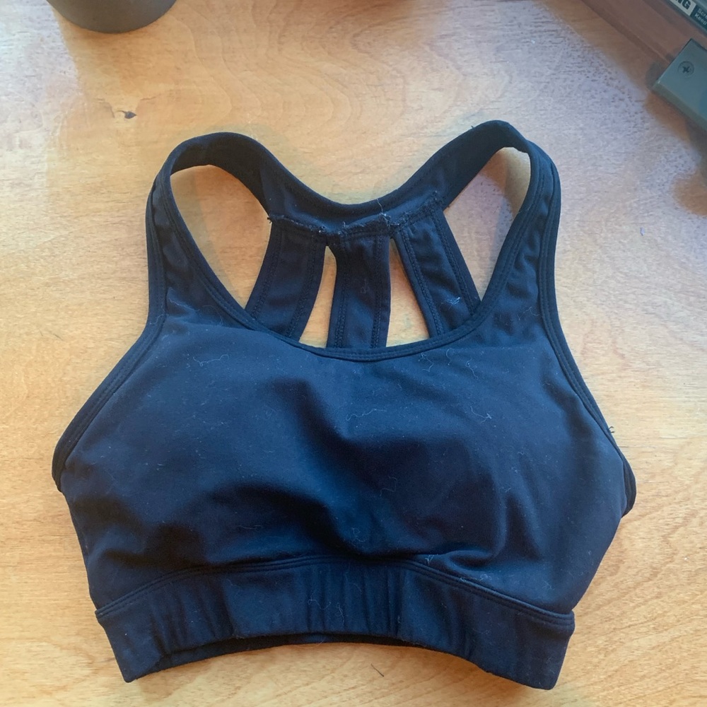 NVGTN black sports bra XS